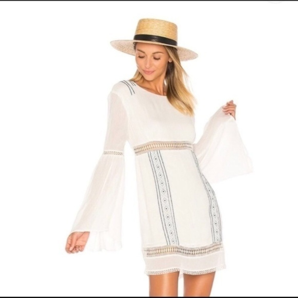 Ale by Alessandra LUANA Bell Sleeve Dress
